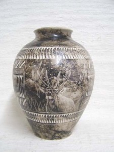Horsehair Pottery