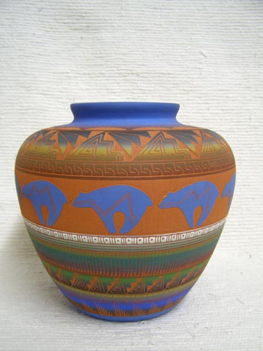NAVAJO ETCHED POTTERY