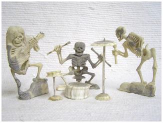 Day of the Dead Skeletons Fetishes