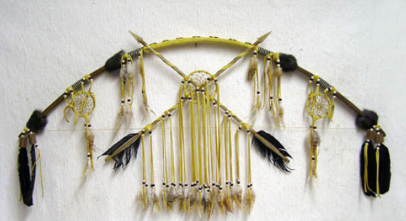 Native American bow & arrow 