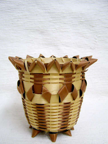 Varieties of Native American Made Baskets