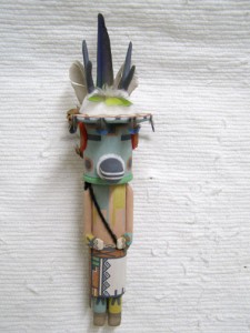 Traditional Hopi Carved Antelope Katsina Doll