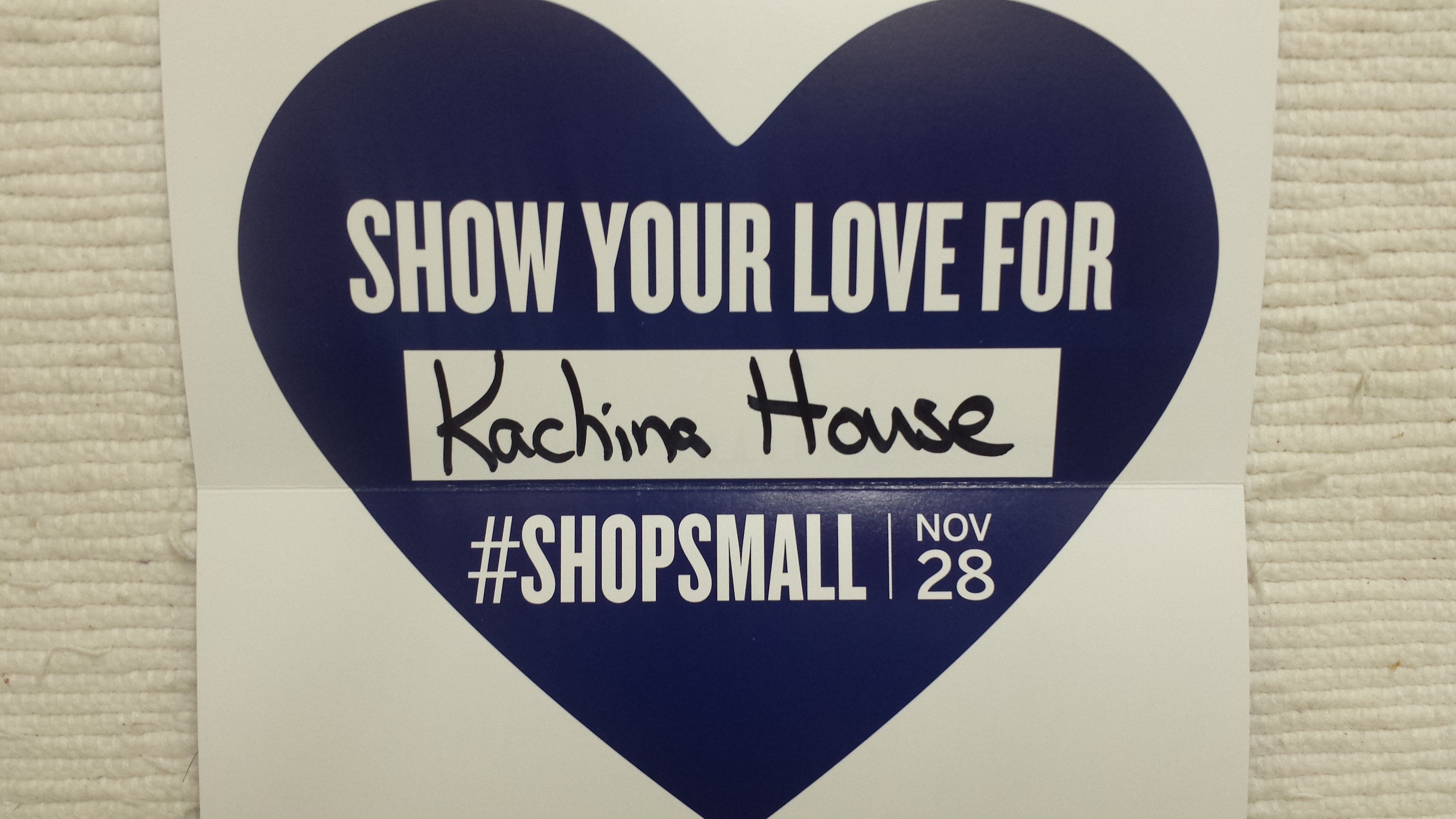 Spend Small Business Saturday with Kachina House!