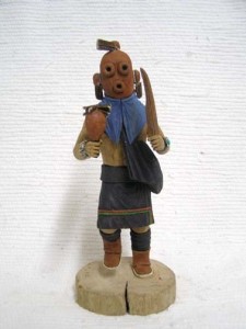 Hopi Mudhead Katsina Doll