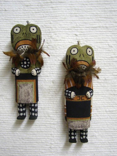 Hopi frog katsina doll