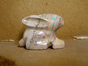 Zuni carved rabbit fetish