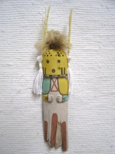 old style Hopi cricket racer katsina doll