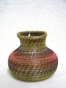 Native American Chippewa Basket--Spouts