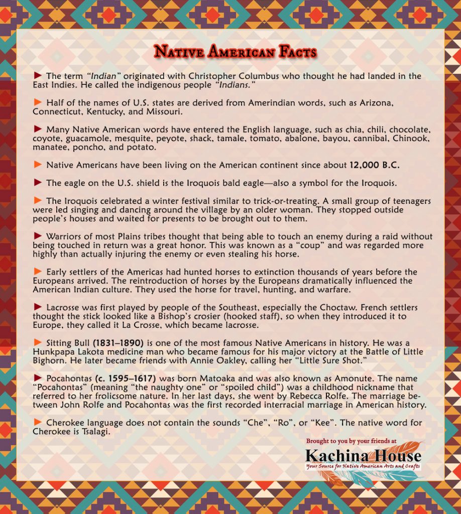 Infographic: Fast Facts About Native American Culture | Kachina House