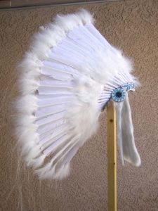 Native American Wedding Bonnet