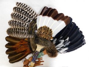 Native American Prayer Fan