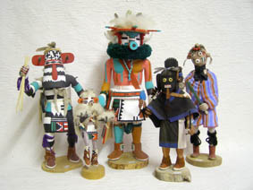 antique native american hopi katsinam