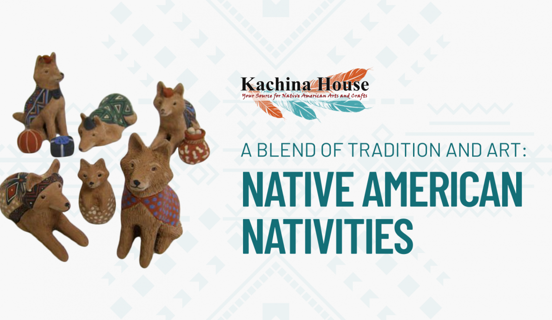 native american nativity; native american ornaments